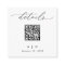Simple Elegant QR Code Wedding Details