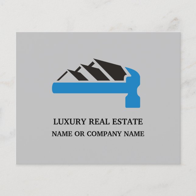 Simple Elegant Real Estate Property Development Flyer (Front)