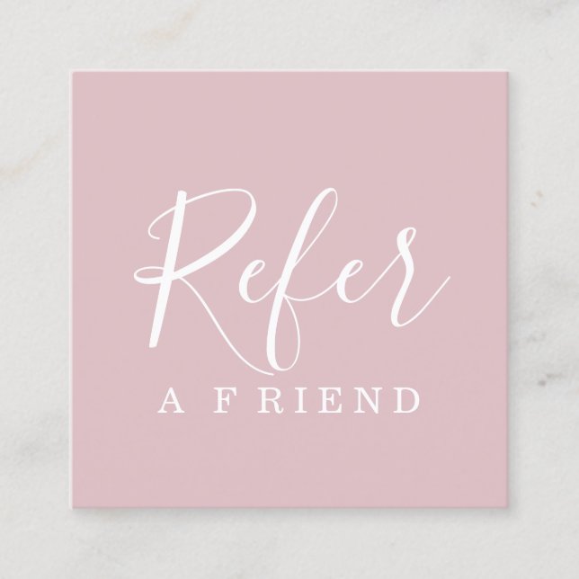 Simple Elegant Referral (Front)