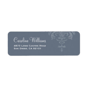 Simple Elegant Return Address Label