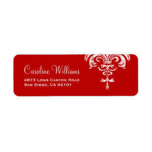 Simple Elegant Return Address Label