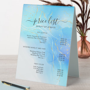 Simple Elegant Salon Price List