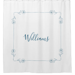 Simple Elegant Shower Curtain