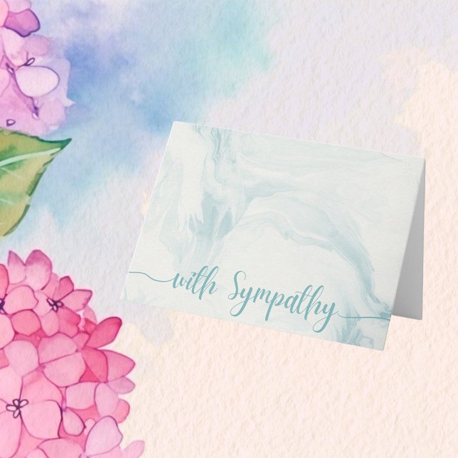 Simple Elegant Sympathy Condolence Card (Creator Uploaded)