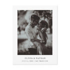 Simple Elegant Text and Photo | Save the Date
