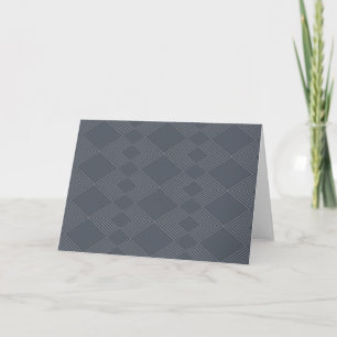 Simple, elegant, urban, chic line graphic pattern card