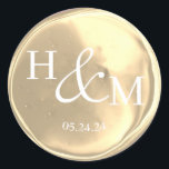 Simple Elegant Wax Seal Monogrammed Wedding<br><div class="desc">Simple Elegant Wax Seal Monogrammed Wedding</div>