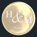 Simple Elegant Wax Seal Monogrammed Wedding<br><div class="desc">Simple Elegant Wax Seal Monogrammed Wedding</div>