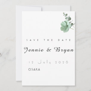 Simple Elegant Wedding Card Design