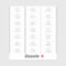 Simple Elegant Wedding Guest Address Labels