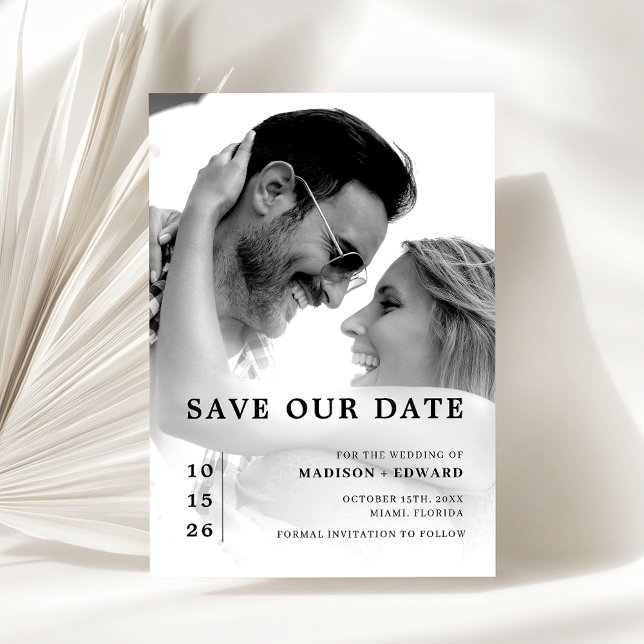 Simple Elegant Wedding Save The Date  Invitation (Creator Uploaded)