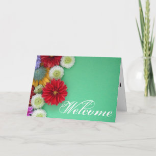 Simple Elegant Welcome Card