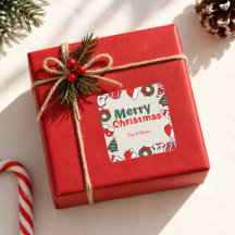 Simple Elegent Red And Green Christmas