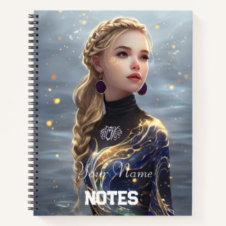 Simple Ethereal Atmosphere Art - Notebook