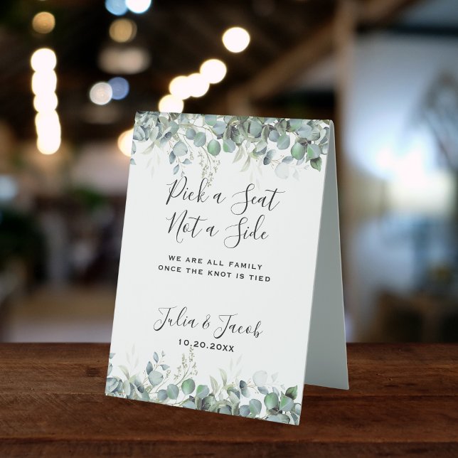 Simple Eucalyptus Greenery Wedding Dessert Bar (Simple Eucalyptus Greenery Wedding Party Supplies)