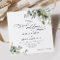 Simple Eucalyptus Greenery Wedding Square