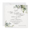 Simple Eucalyptus Greenery Wedding Square