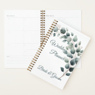 Simple Eucalyptus Wedding Planner