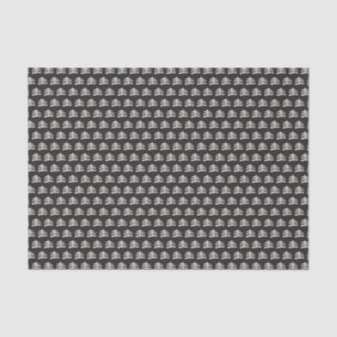 Simple Evergreen Black Tissue Paper