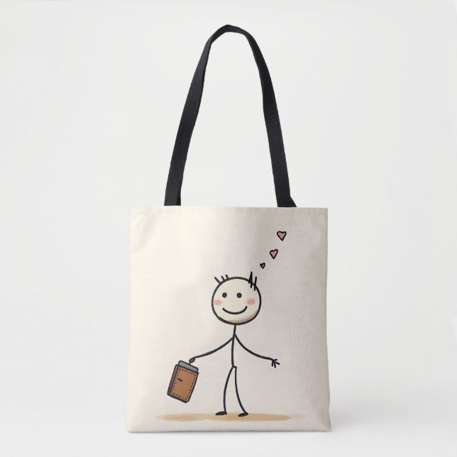 Simple Everyday Tote Bag – Reusable & Stylish (Front)