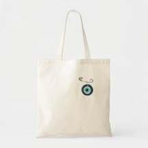 Simple Evil Eye Affordable Stylish Tote Bag Gift