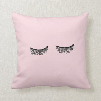 Simple Eyelash Pillow. Cushion