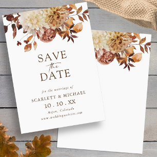 Simple Fall Save The Date