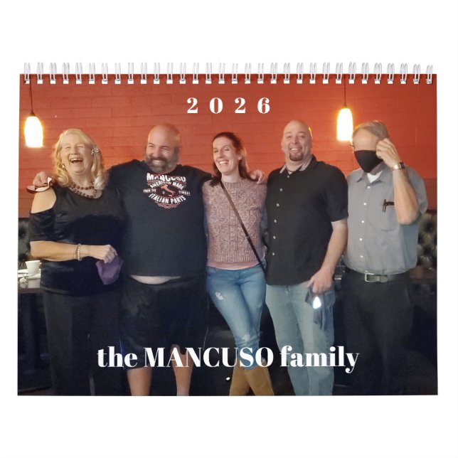 Simple Family Photos Calendar (Cover)