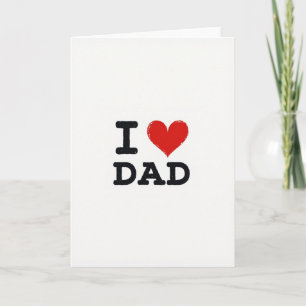 Simple Fathers Day Graphic Card