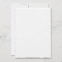 Simple Faux-Deckle Edge Save the Date template