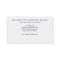Simple Faux Gold Customer Loyalty Punch Card