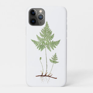 Simple fern, luggage tag iPhone 11 pro case