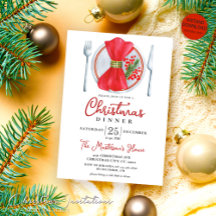 Simple Festive Christmas Dinner