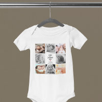 Simple First Father's Day Picture Collage | Daddy