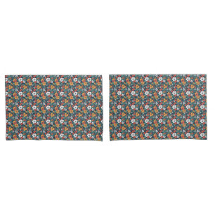 Simple floral pattern design pillowcase