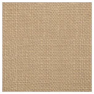 Simple floral rustic burlap texture fabric