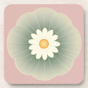Simple Flower Coaster
