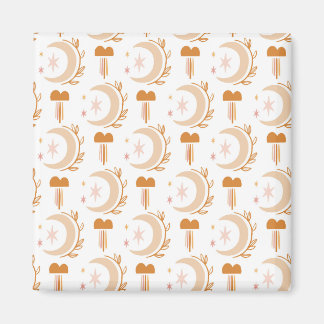 Simple Flower Drawing Magnet