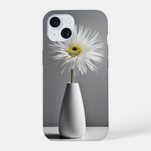Simple Flower In Vase iPhone 15 Case