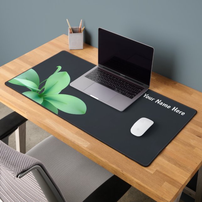 Simple Flower Modern Minimalist Desk Mat (Office 2)