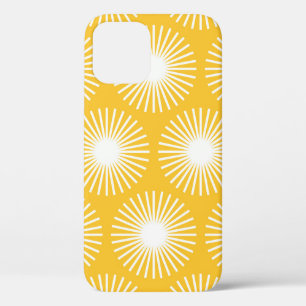 Simple flower seamless pattern design. Scandinavia iPhone 12 Case