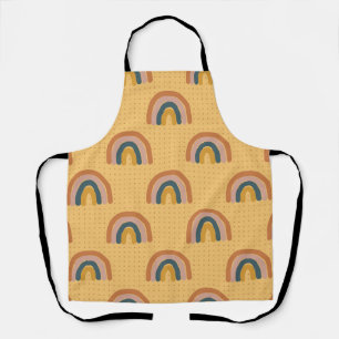 Simple Flower Tattoos Apron