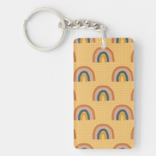 Simple Flower Tattoos Key Ring