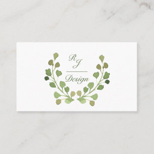Simple Foliage Business Card