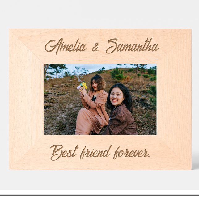 Simple Friends Name Custom Wood Frames (Creator Uploaded)