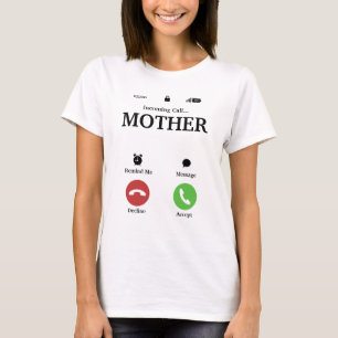 Simple Funny Any Name incoming Phone Call  T-Shirt