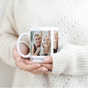 Simple Funny Best Friends Photo Mug