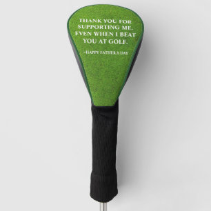 Simple Funny Father's Day Driver Golf Head Cover