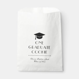Simple Funny Graduation Quote   Graduates Name  Favour Bag