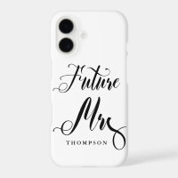 Simple Future Mrs Script Calligraphy Bride to be